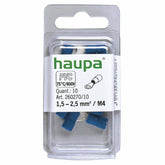 Haupa Ring Cable Lug Insulated 1.5 - 2.5mm² M4
